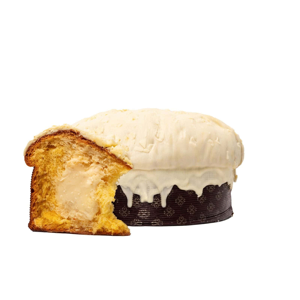 bar pasticceria fiorino - dolce natalizio artigianale - panettone alle bacche di goji con crema di bergamotto e olio EVO di qualità Coroneiki - Palmi Reggio calabria