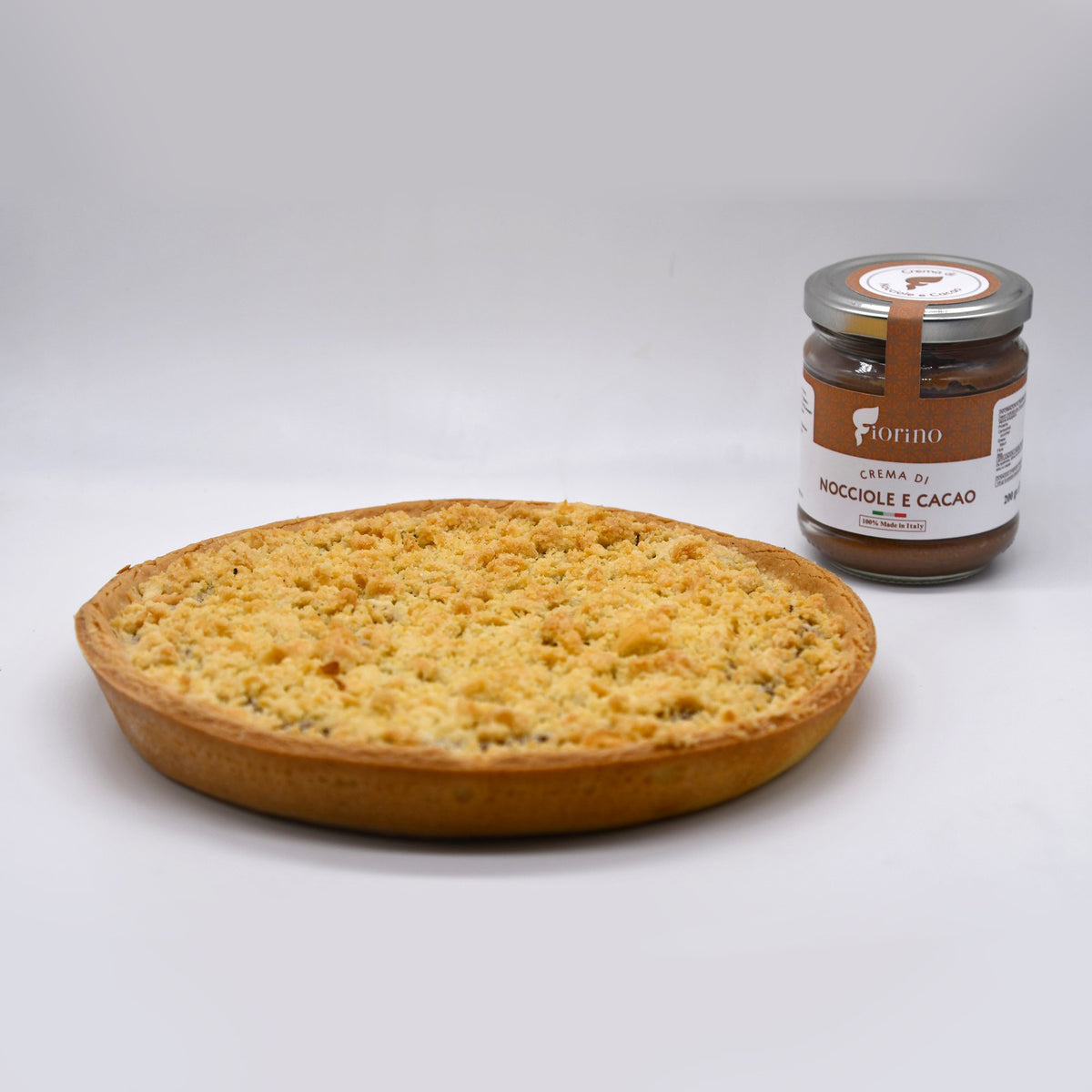 bar pasticceria fiorino - crostata con crema di nocciole e cacao artigianale -palmi Reggio Calabria