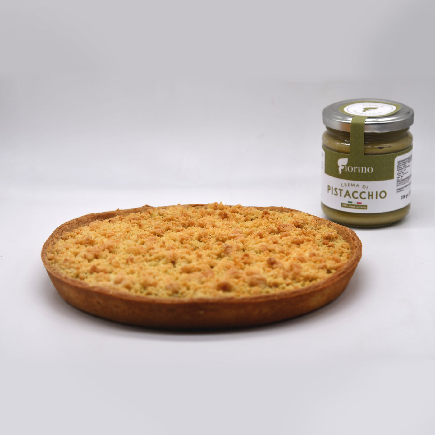 bar pasticceria fiorino - crostata con crema di pistacchio artigianale - palmi Reggio calabria
